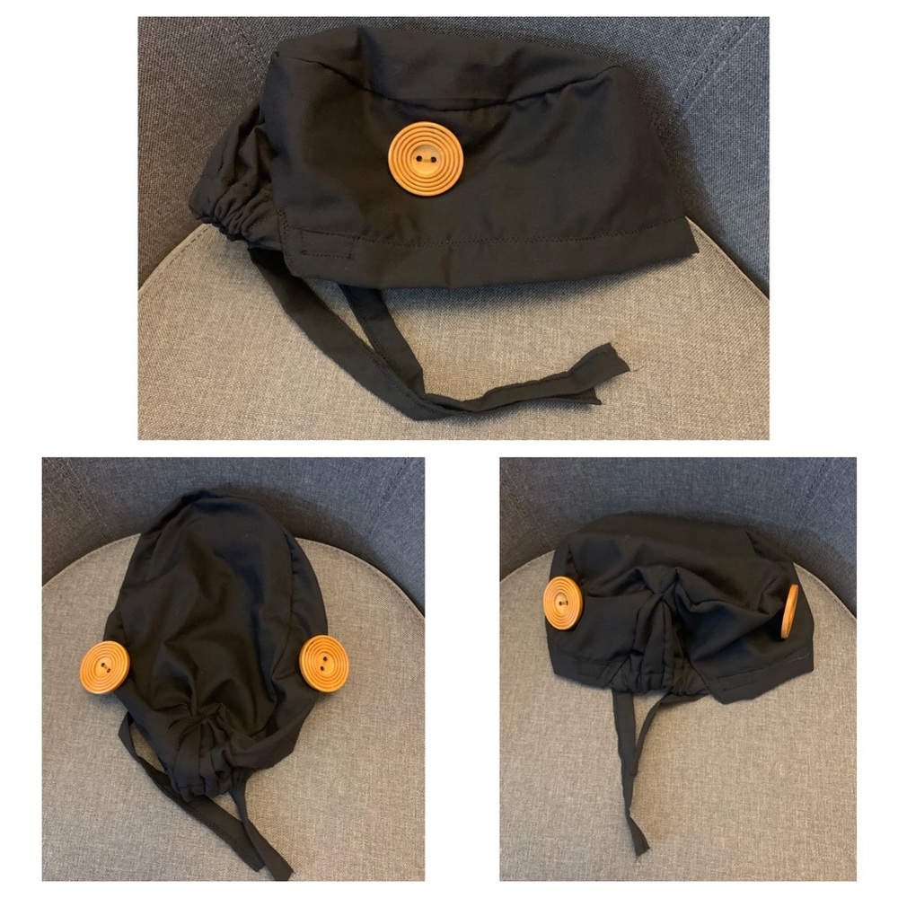 High Quality Fitted Scrub Cap with Buttons
